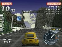 Rage Racer, capture d'écran